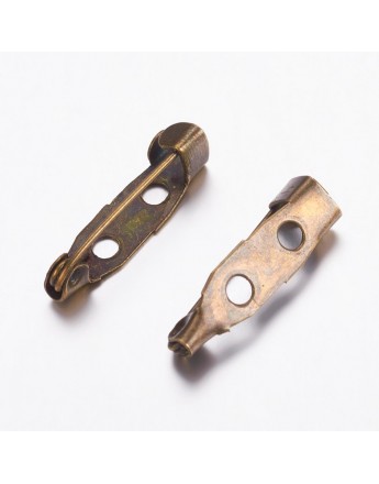 Iron Brooch Findings, Back Bar Pins, Antique Bronze Color, Size: about 20mm long, 5mm wide, 5mm thick.
