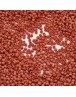 TOHO Japanese Seed Beads, Round, Opaque Frost Terra Cotta, 11/0, 2x1.5mm, Hole: 0.5mm; about 10g.