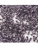 TOHO® Japoniški stiklo karoliukai, šešiakampio cilindro formos, metalic violetiės spalvos, matmenys: 2x2mm, skylė: 0.6mm; ~10 g.
