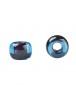 TOHO® Japoniški stiklo karoliukai, apvalūs, violetiniai, matmenys: 11/0  ~2mm diametro, 1.5mm storio, skylė: 0.5mm; ~10 g.