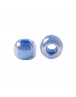 TOHO® Japoniški stiklo karoliukai, apvalūs, sidabro spalvos, blizgūs, matmenys: 11/0  ~2mm diametro, 1.5mm storio, skylė: 0.5mm;