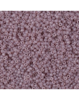 TOHO® Japoniški stiklo karoliukai, apvalūs, šviesiai violetinės spalvos, matmenys: 11/0  ~2.2mm diametro, skylė: 0.8mm; ~10 g./p