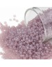 TOHO® Japoniški stiklo karoliukai, apvalūs, šviesiai violetinės spalvos, matmenys: 11/0  ~2.2mm diametro, skylė: 0.8mm; ~10 g./p