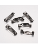 Sidabro spalvos geležinis sagės ruošinys, matmenys: 20x5x5mm, 5 vnt./pak.