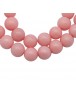 Natural Mashan Jade Beads Strands, Dyed, Round, Pink, 10mm, Hole: 1.2mm; about 42pcs/strand, 16"