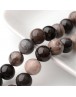 Natural Quartz Round Beads Strands, Undyed, 8mm, Hole: 1mm; about 48pcs/strand, 15.35"