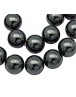 Non-Magnetic Synthetic Hematite Beads Strands, Round, Black, 8mm, Hole: 1.5mm; about 53pcs/strand