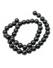 Non-Magnetic Synthetic Hematite Beads Strands, Round, Black, 10mm, Hole: 1.5mm; about 42pcs/strand