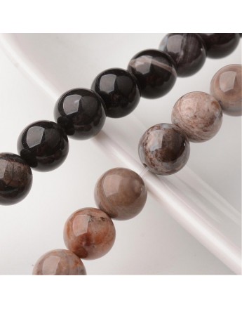 Natural Quartz Round Beads Strands, Undyed, 10mm, Hole: 1mm; about 38pcs/strand, 15.75"